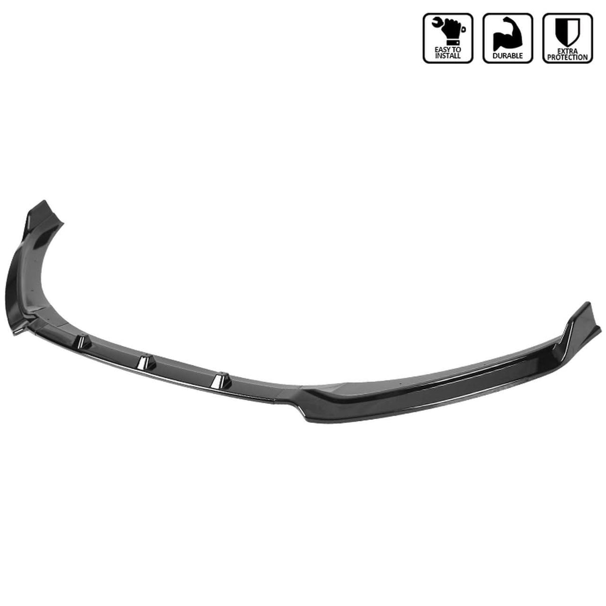 Spec-D Front Bumper Lip Hyundai Elantra (2017-2018) Matte or Glossy Black