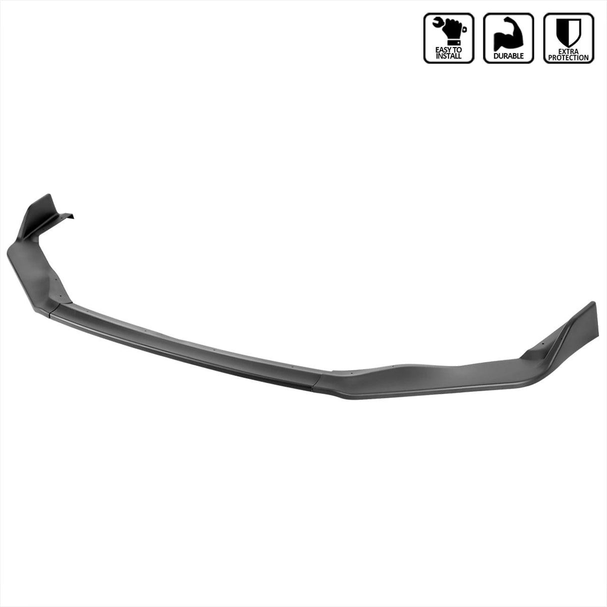 Spec-D Front Bumper Lip Lexus IS200t IS300 IS350 (17-20) Black or Black w/ Red Trim