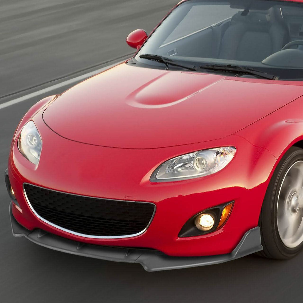 Spec-D Front Bumper Lip Mazda Miata NC (2009-2012) Black