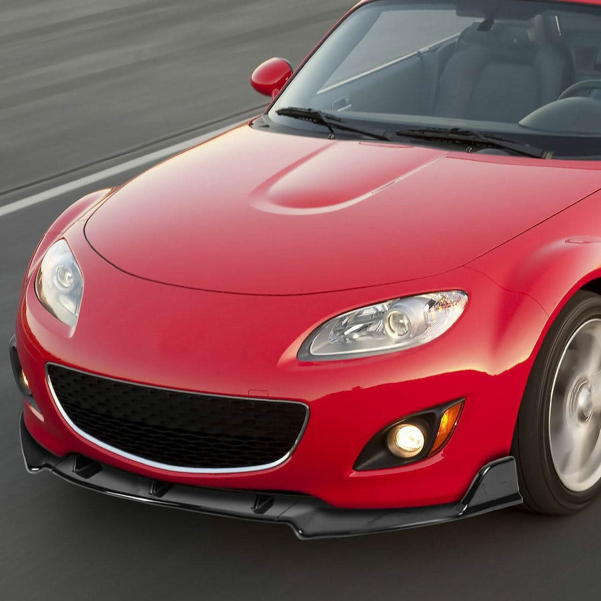 Spec-D Front Bumper Lip Mazda Miata NC (2009-2012) Black