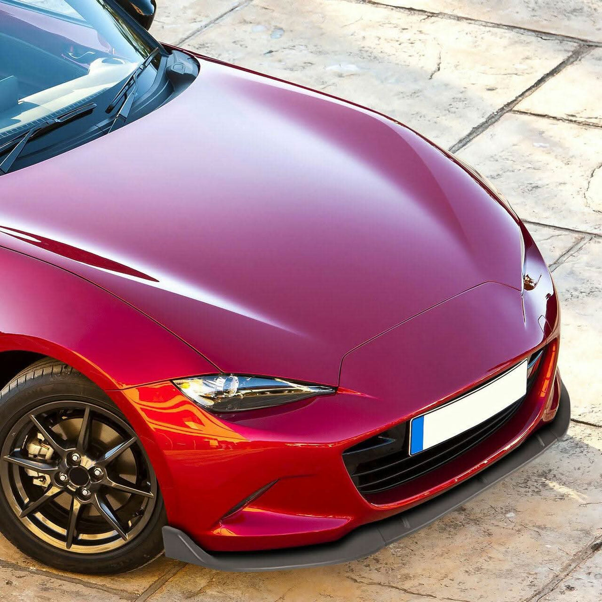 Spec-D Front Bumper Lip Mazda Miata ND (2016-2021) Black