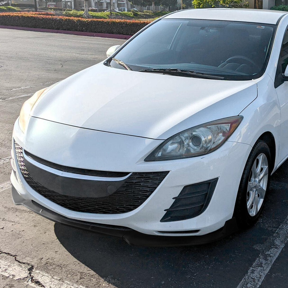 Spec-D Front Bumper Lip Mazda3 (2010-2011) Matte or Glossy Black