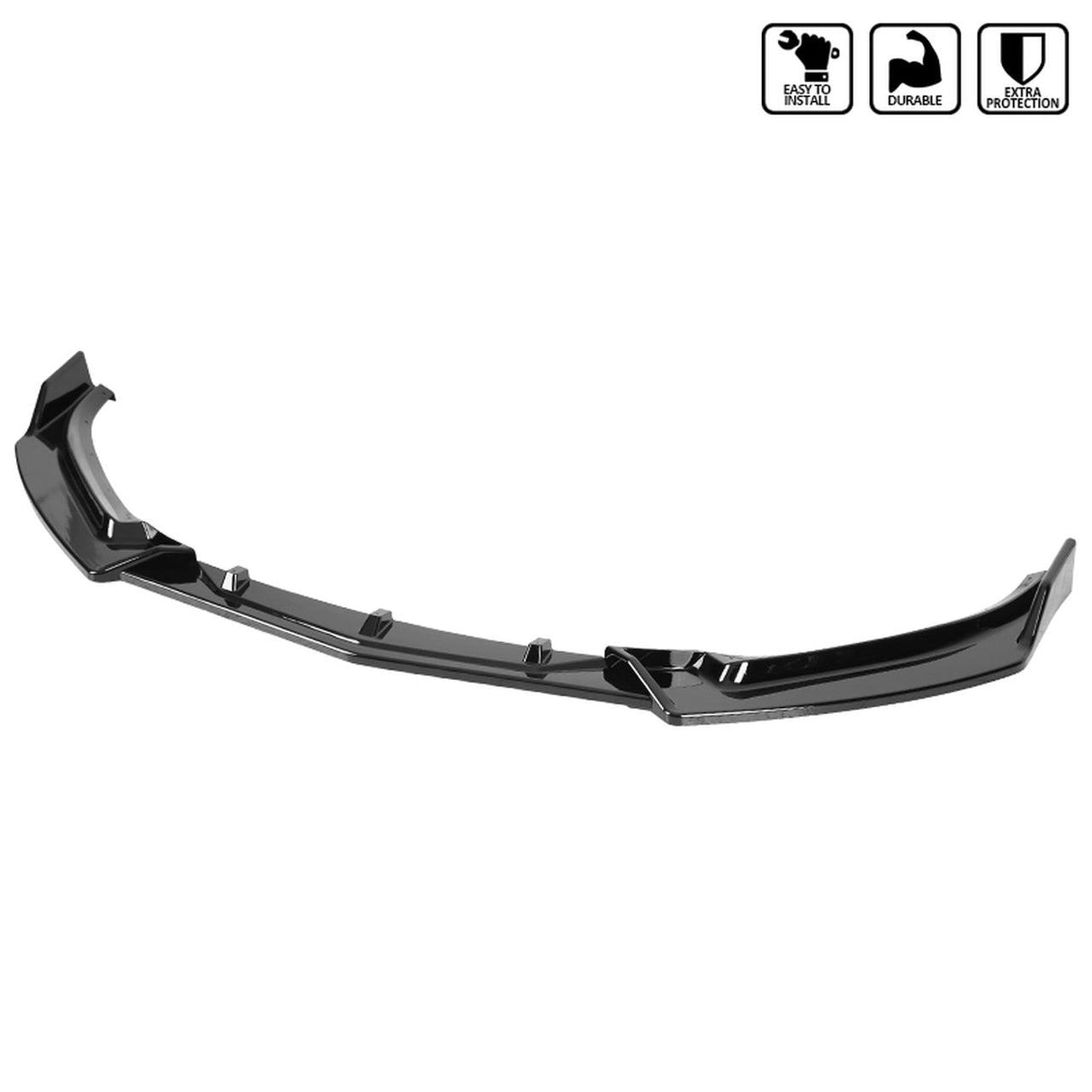 Spec-D Front Bumper Lip Mazda3 (2014-2018) Matte or Glossy Black