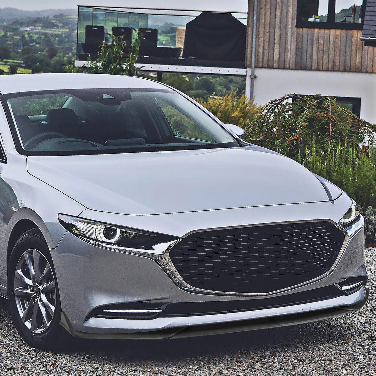 Spec-D Front Bumper Lip Mazda3 (2019-2020) Matte or Glossy Black