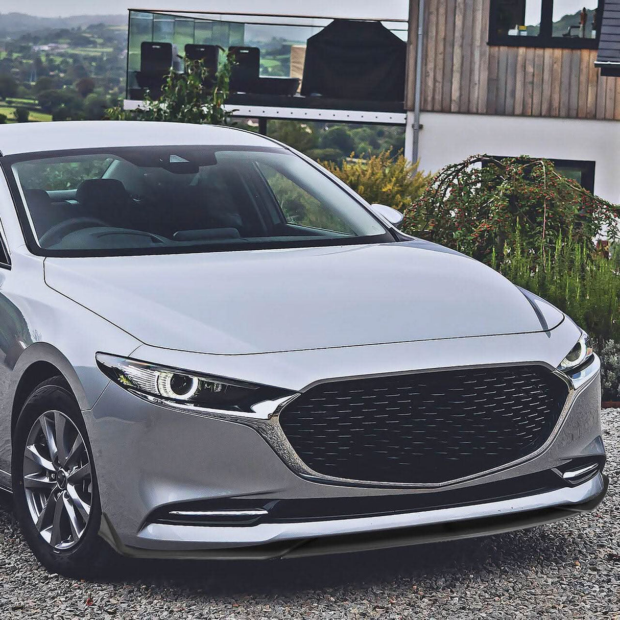 Spec-D Front Bumper Lip Mazda3 (2019-2020) Matte or Glossy Black