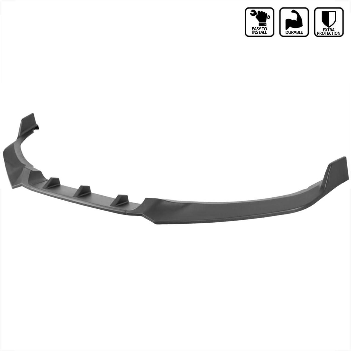 Spec-D Front Bumper Lip Honda Odyssey (2018-2020) 3 Piece Black