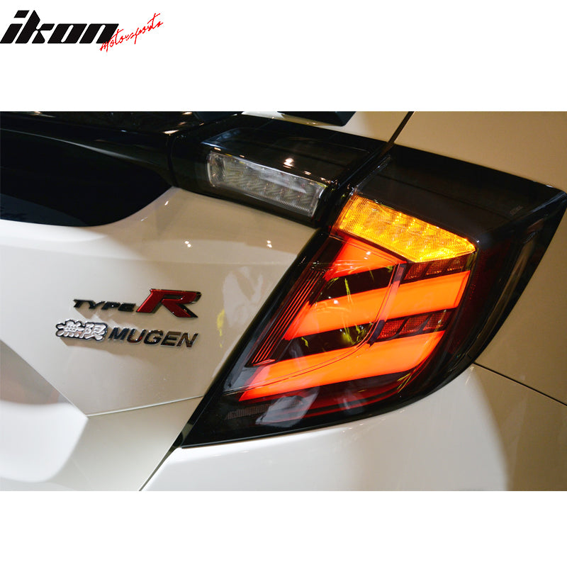 2017-2020 Honda Civic FK8 10th Gen Hatchback Type R Mugen Tail Lights