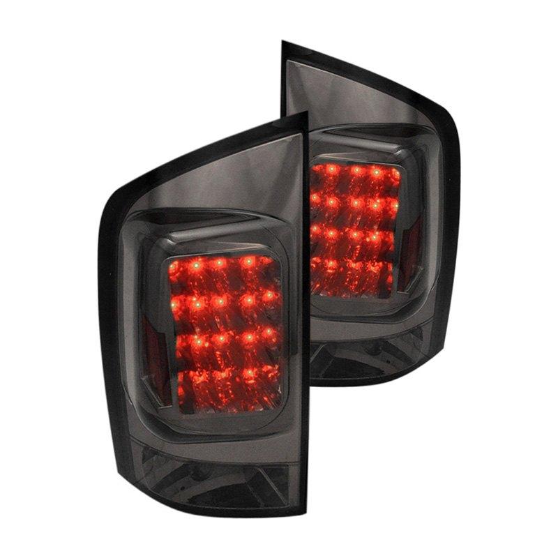 Spec-D Tail Lights Nissan Armada (2005-2015) LED Red / Black / Clear