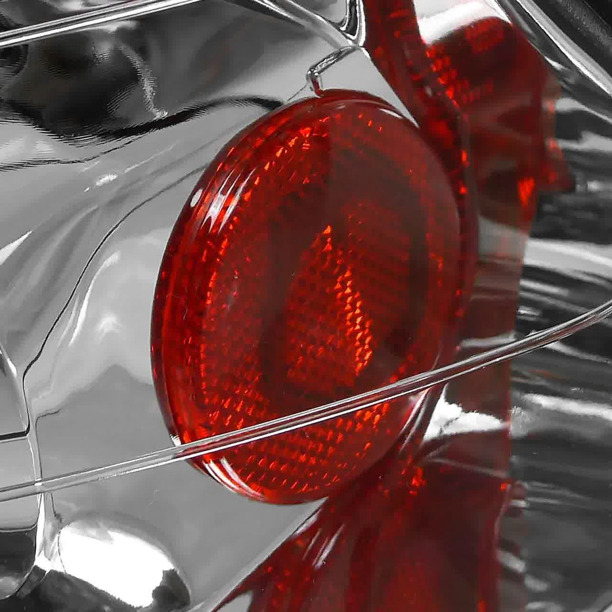 Tail Lights Honda Civic Sedan (2006-2011) Black or Chrome Housing - K2 Industries