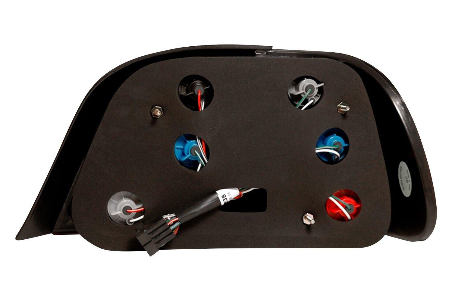 LED Tail Lights BMW E38 7 Series 735i/740i/750i (1995-2001) Red Smoke or Red Clear Lens - K2 Industries