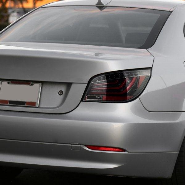 LED Tail Lights BMW E60 525i/528i 530i/535i 540i/545i 550i M5 (08-10) Red / Chrome / Black - K2 Industries