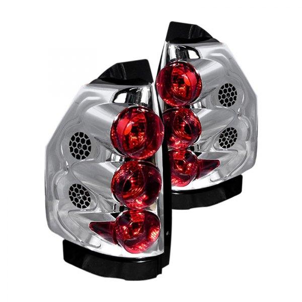 Spec-D LED Tail Lights GMC Envoy (2000-2006) Chrome/Red