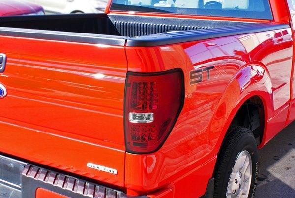 Spec-D LED Tail Lights Ford F150 (2009-2014) Black or Chrome Housing