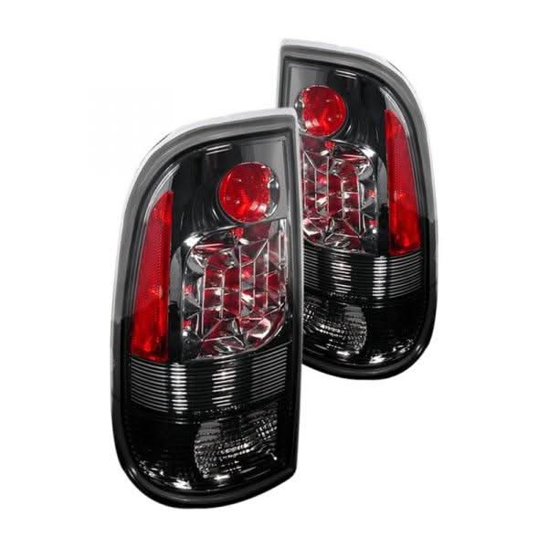 Spec-D Tail Lights Ford F150 (97-03) F250/F350 (99-07) Styleside - LED Black / Smoke / Clear