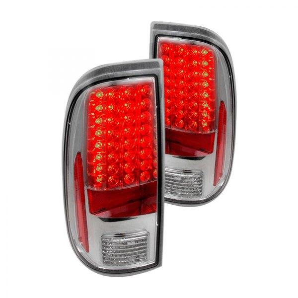 Spec-D LED Tail Lights Ford F250 F350 F450 F550 Super Duty (08-16) Black or Chrome Housing