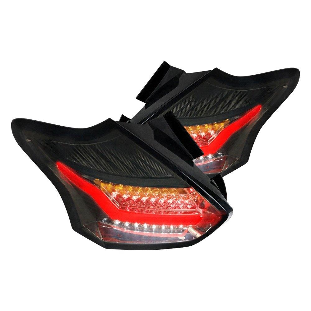 Spec-D LED Tail Lights Ford Focus SE/ST/Titanium (15-18) RS (16-18) Black, Smoke, Red or Clear