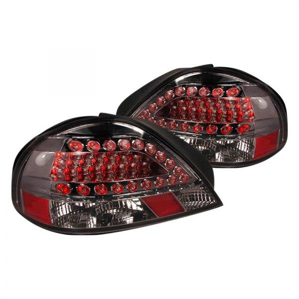 Spec-D LED Tail Lights Pontiac Grand AM (1999-2005) Clear or Smoke Lens