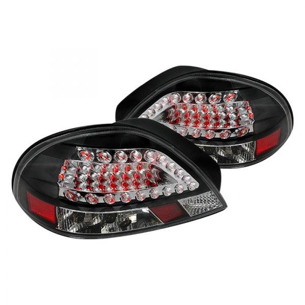 Spec-D LED Tail Lights Pontiac Grand AM (1999-2005) Clear or Smoke Lens