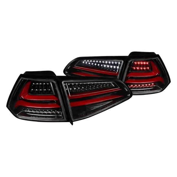 Spec-D LED Tail Lights VW Golf / GTI MK7 (2015-2017) Smoke, Red or Clear