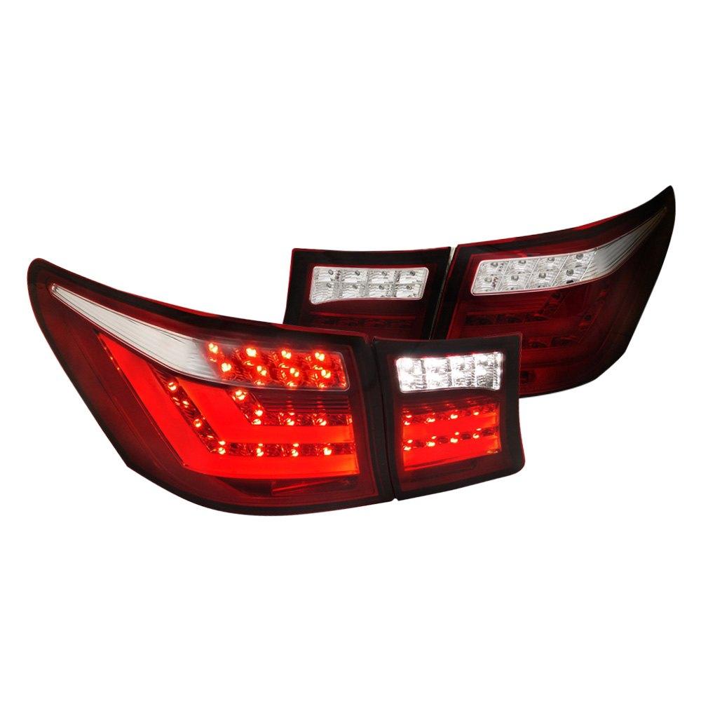 Tail Lights Lexus LS460 (2007-2008-2009) LED Red or Smoked - K2 Industries