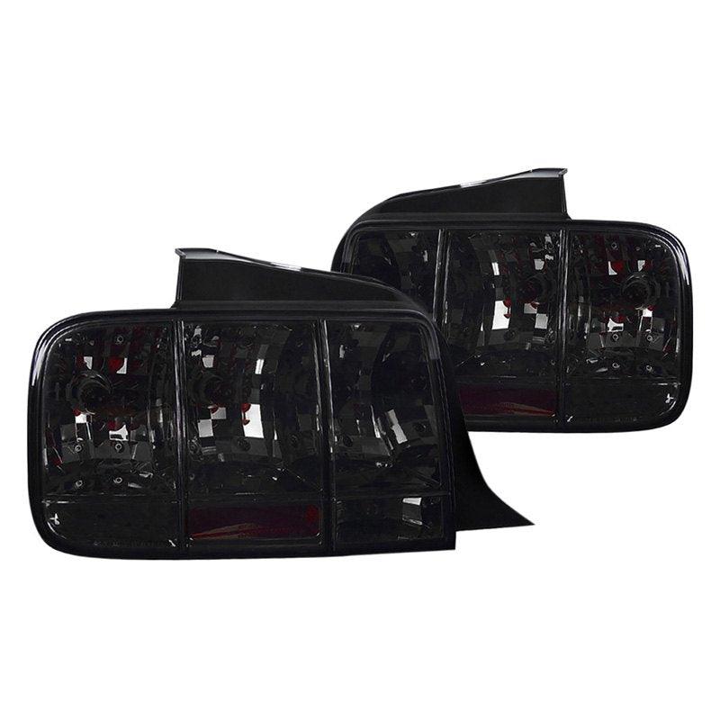 Spec-D Tail Lights Ford Mustang S197 (05-09) Sequential Turn Signal - Smoke or Red