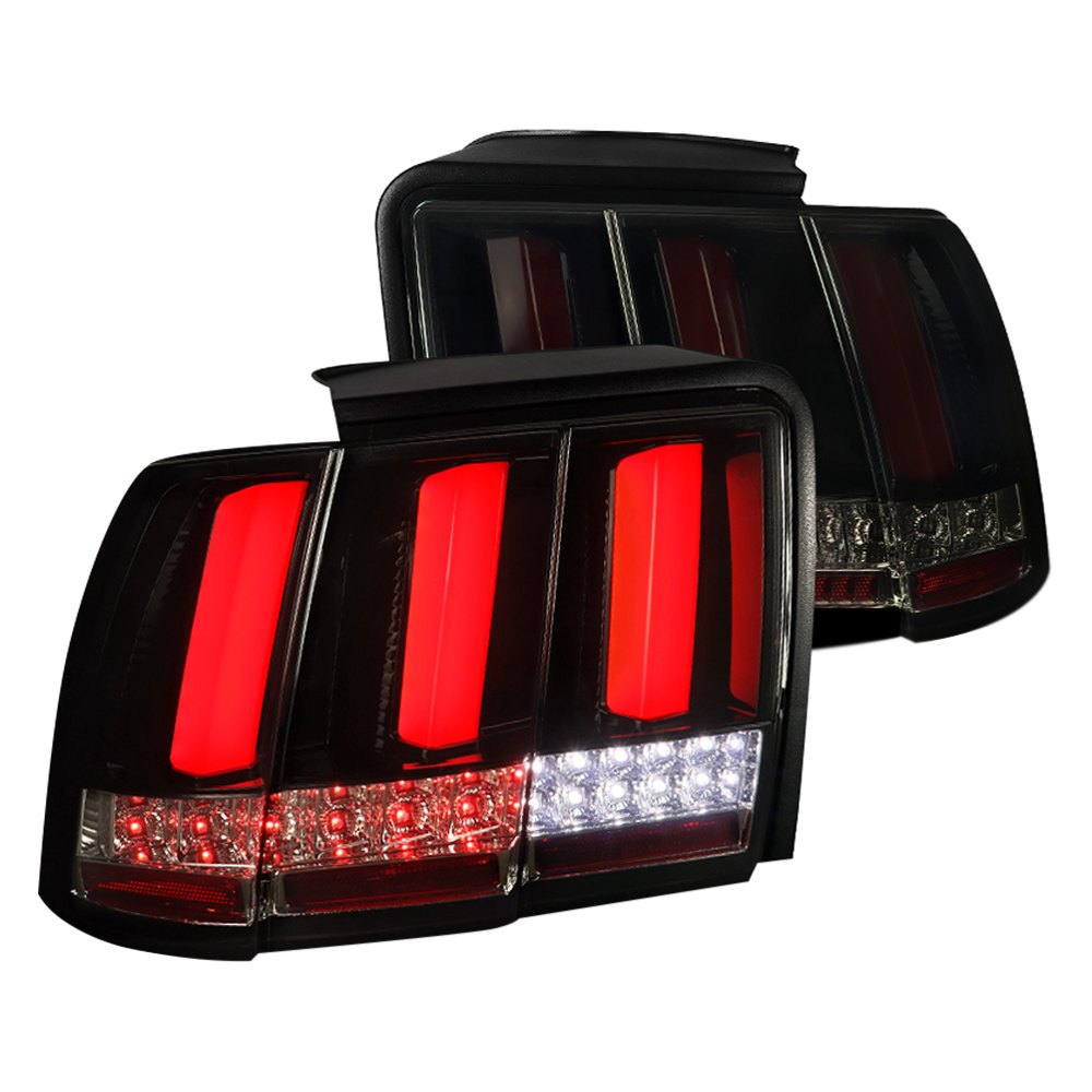 Spec-D LED Tail Lights Ford Mustang SN95 (99-04) Sequential Optional - Clear / Black / Red / Smoked