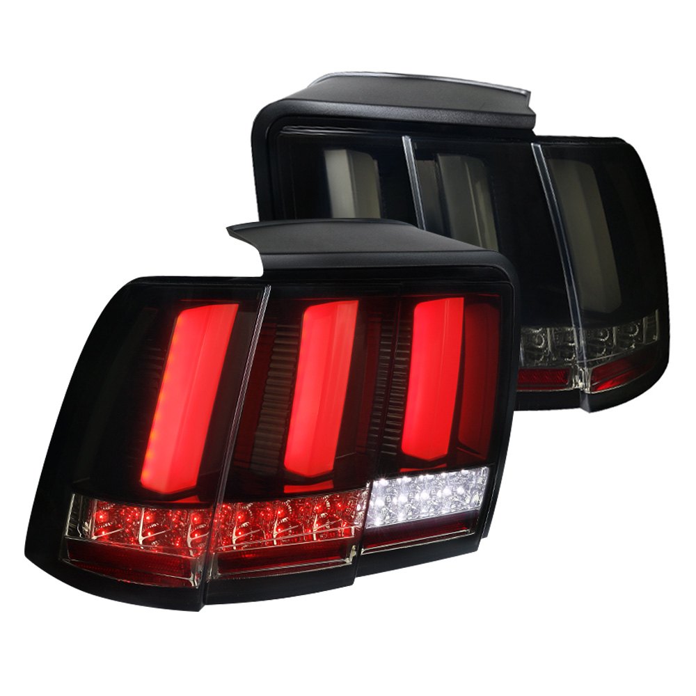 Spec-D LED Tail Lights Ford Mustang SN95 (99-04) Sequential Optional - Clear / Black / Red / Smoked