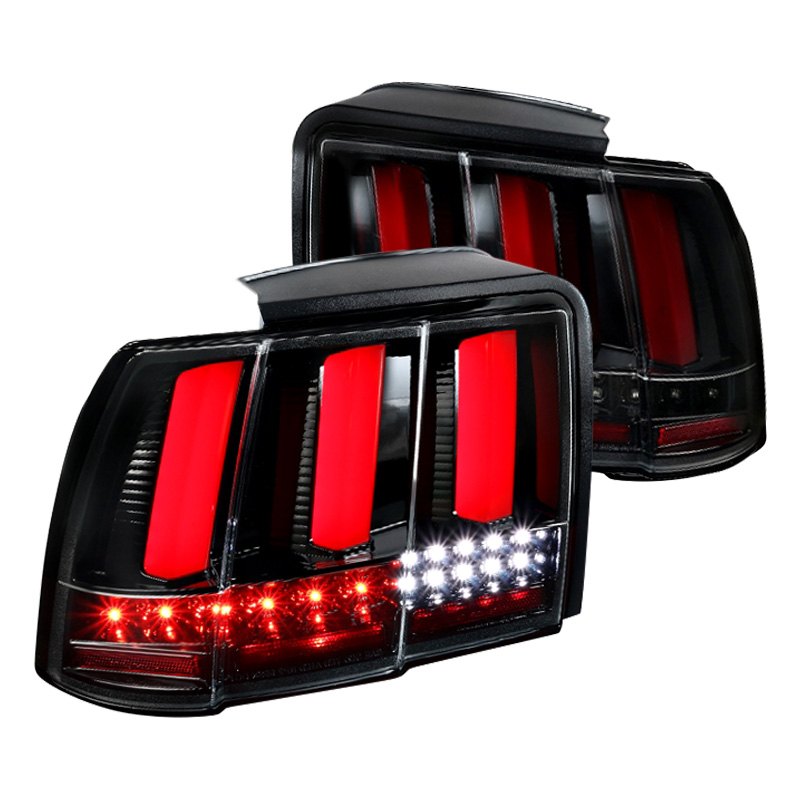 Spec-D LED Tail Lights Ford Mustang SN95 (99-04) Sequential Optional - Clear / Black / Red / Smoked