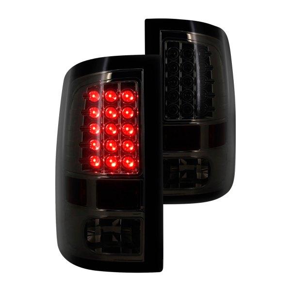 Spec-D LED Tail Lights Dodge Ram (2009-2017) Black / Chrome / Red / Gloss