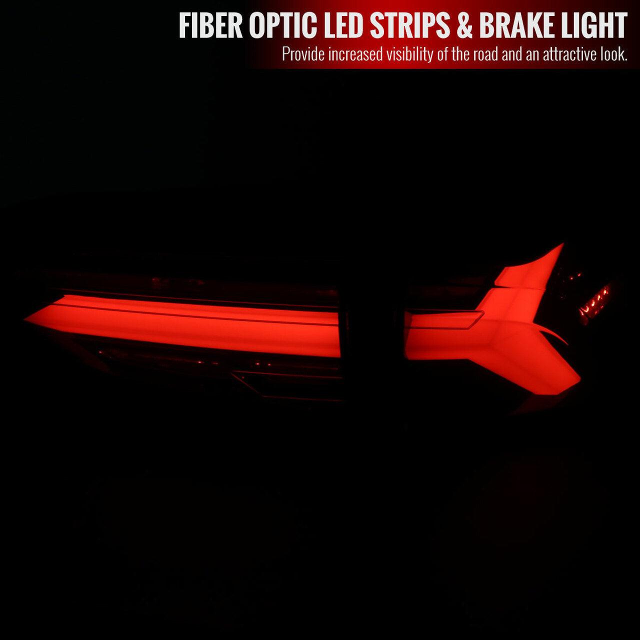 Spec-D Tail Lights Toyota RAV4 (2019-2023) Sequential LED Bar
