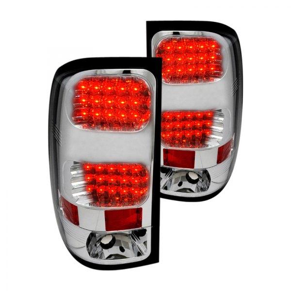 Spec-D LED Tail Lights GMC Sierra (2007-2014) Black or Chrome Housing