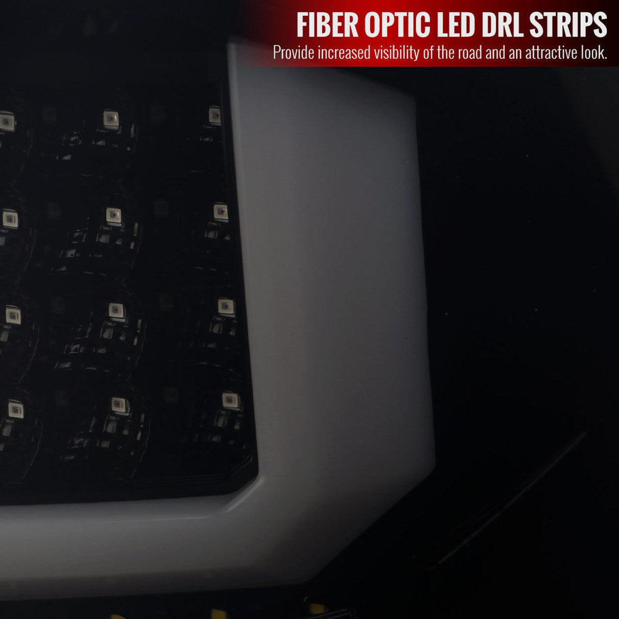 Spec-D LED Tail Lights Silverado 1500 (07-13) 2500 3500 (07-14) w/ LED Bar - Black / Clear