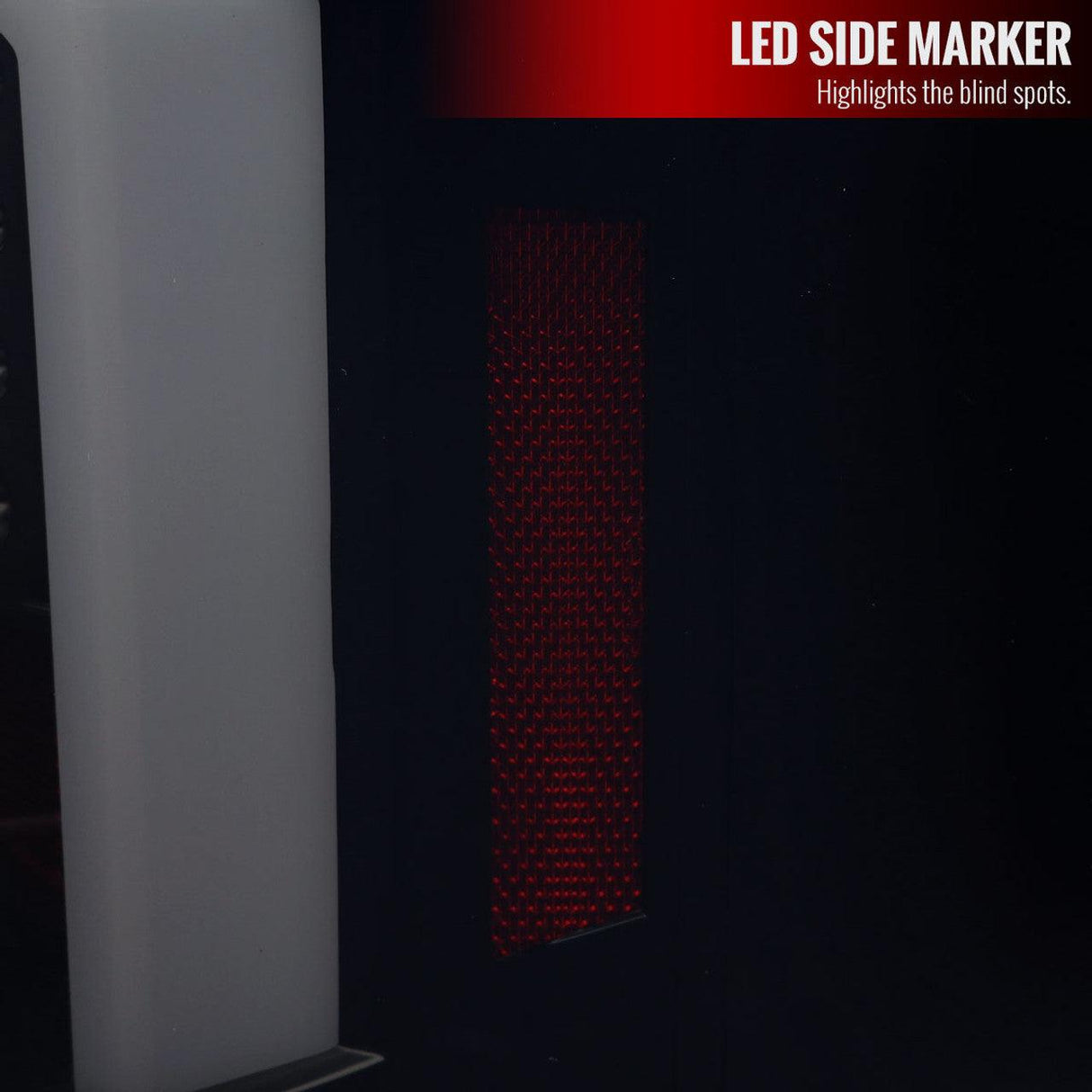 Spec-D LED Tail Lights Silverado 1500 (07-13) 2500 3500 (07-14) w/ LED Bar - Black / Clear