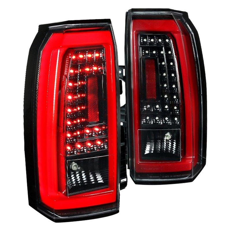 Spec-D Tail Lights Chevy Tahoe/Suburban LS LT LTZ (2015-2020) LED - Chrome or Black