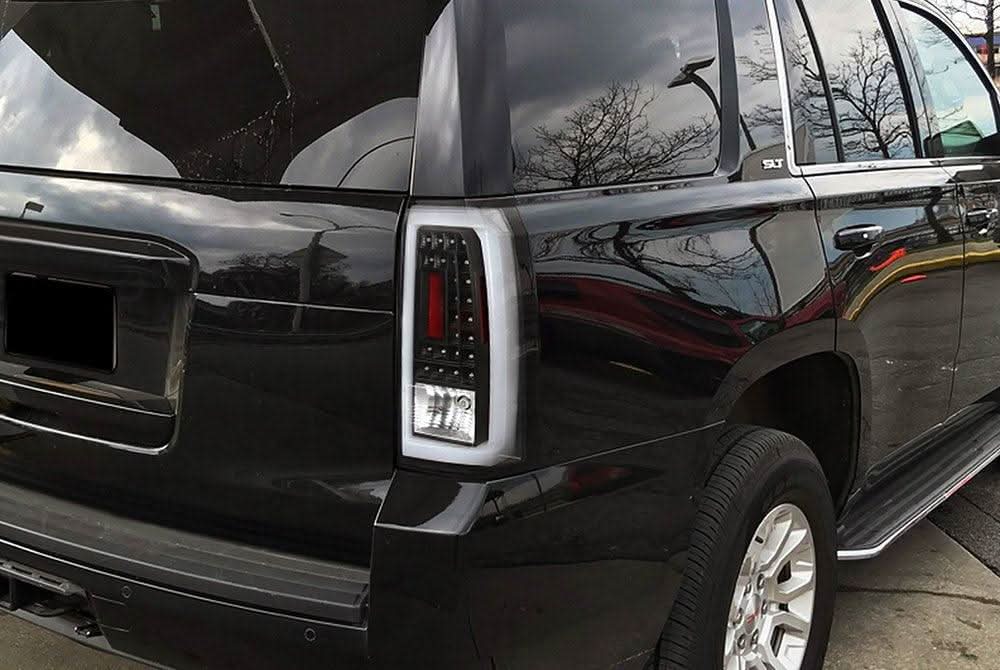 Spec-D Tail Lights Chevy Tahoe/Suburban LS LT LTZ (2015-2020) LED - Chrome or Black