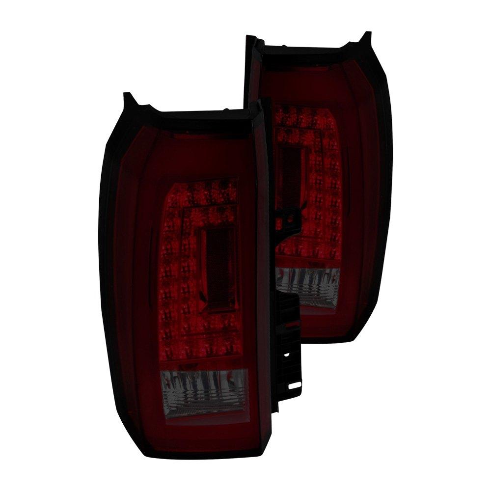 Spec-D Tail Lights Chevy Tahoe/Suburban LS LT LTZ (2015-2020) LED - Chrome or Black