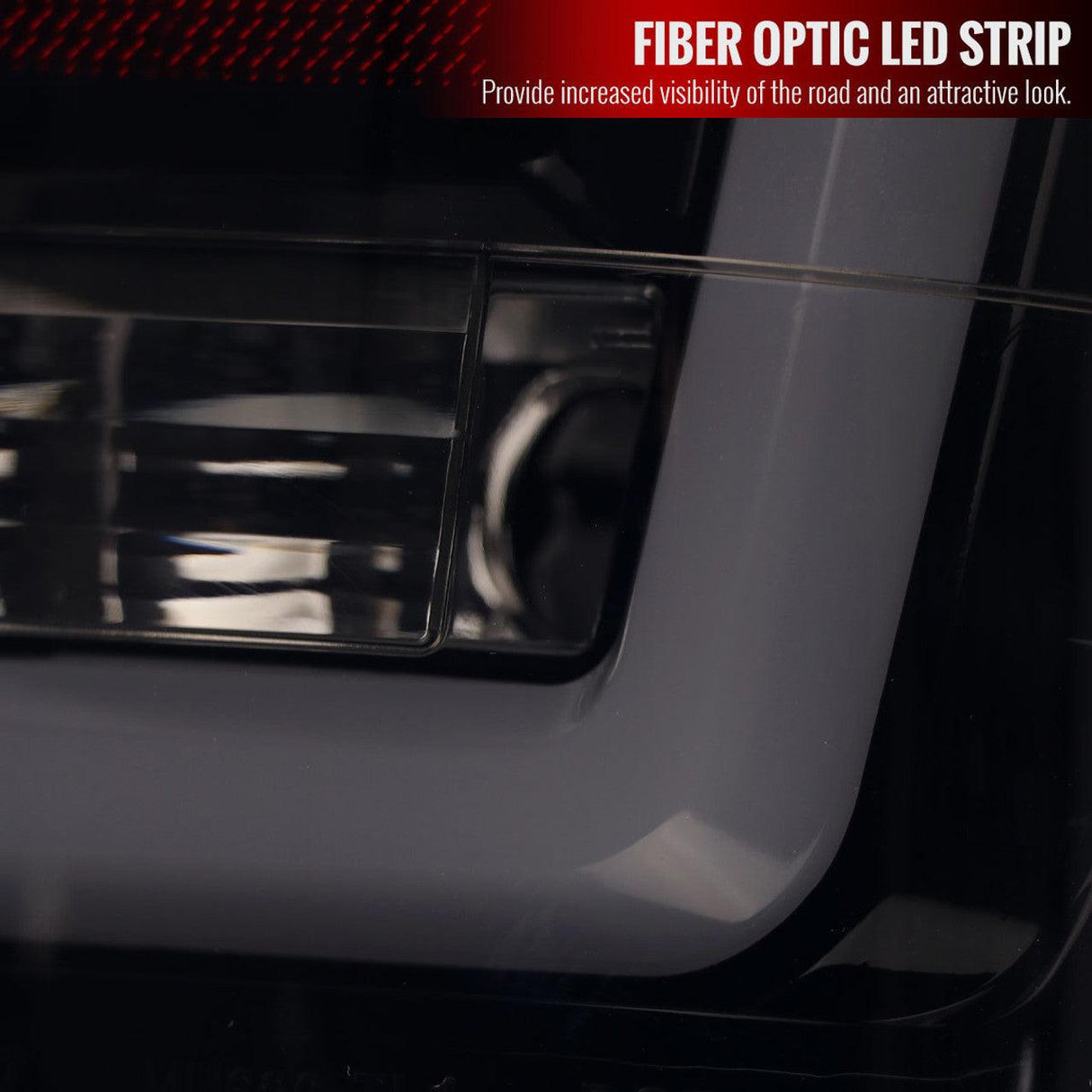 Spec-D Tail Lights Nissan Titan (04-15) LED Light Bar - Chrome / Black / Tinted