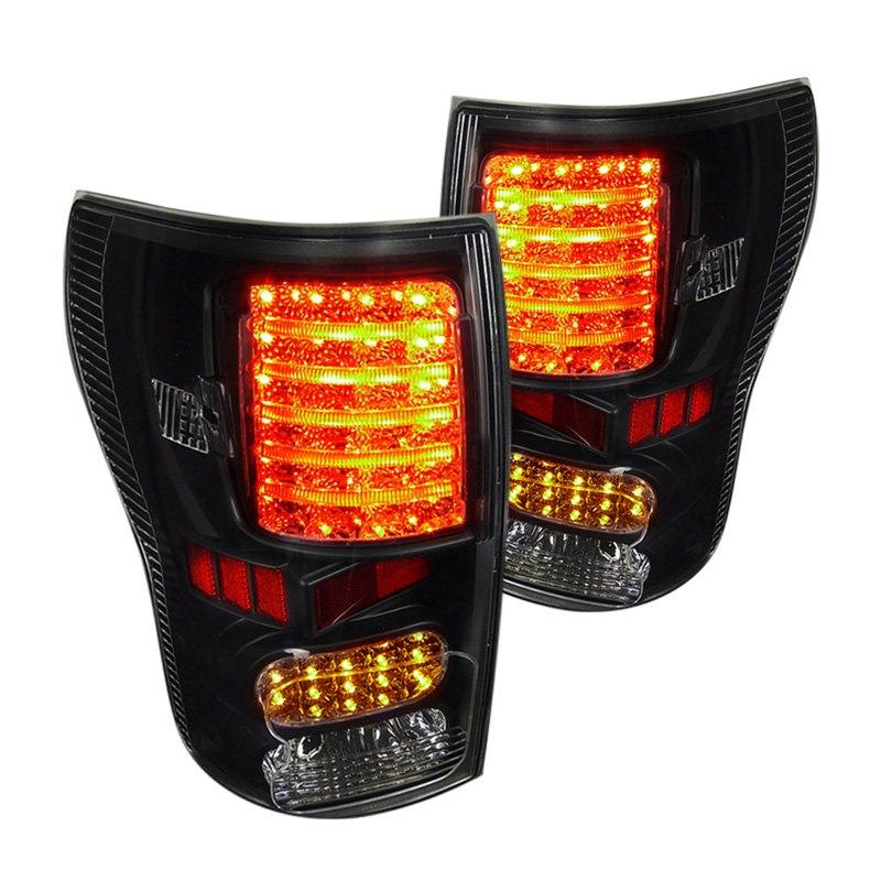 Spec-D Tail Lights Toyota Tundra (2007-2013) LED Black, Chrome or Smoked