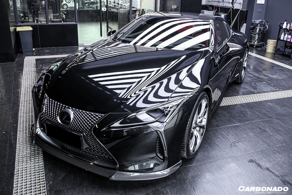 2017-2021 Lexus LC500 LC500H V-LC VRS Style Carbon Fiber Front Lip