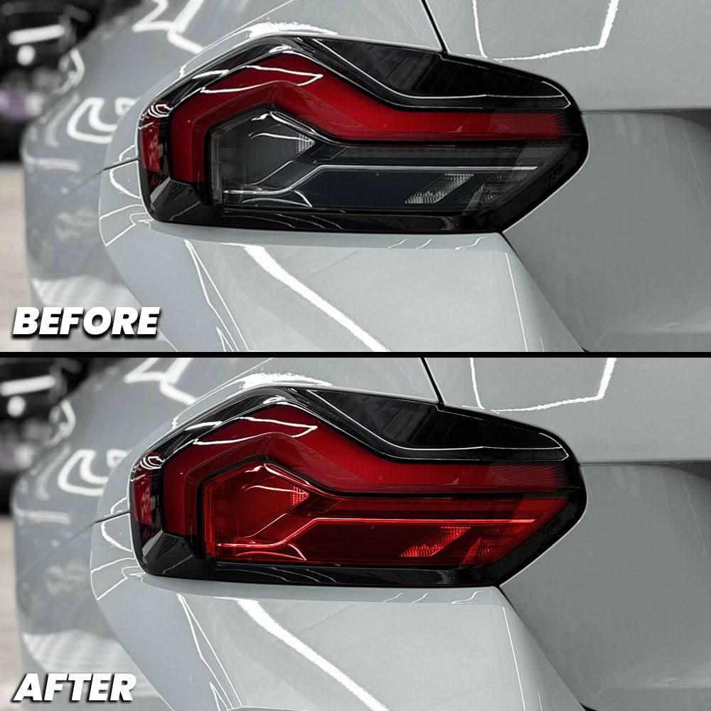 2023+ BMW G87 M2 and 2-Series G42 G43 Tail Light Turn Signal / Reverse Pre-cut Overlay Smoked