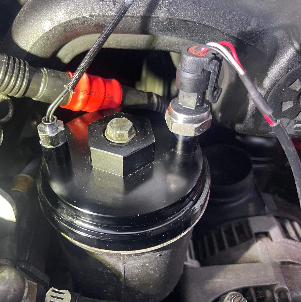 Billet Aluminum Oil Filter Housing Cap