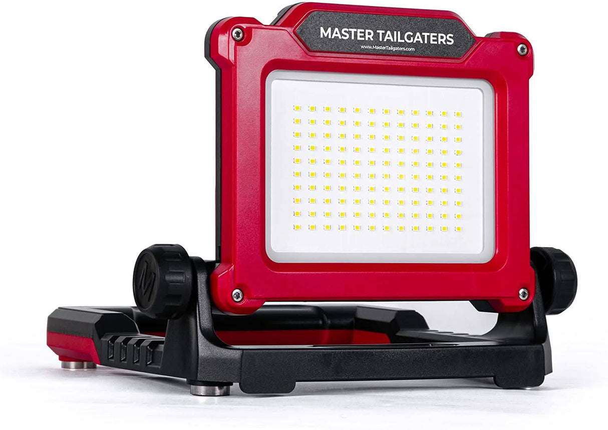 LED Work Flood Light Compatible for Milwaukee 18v Battery