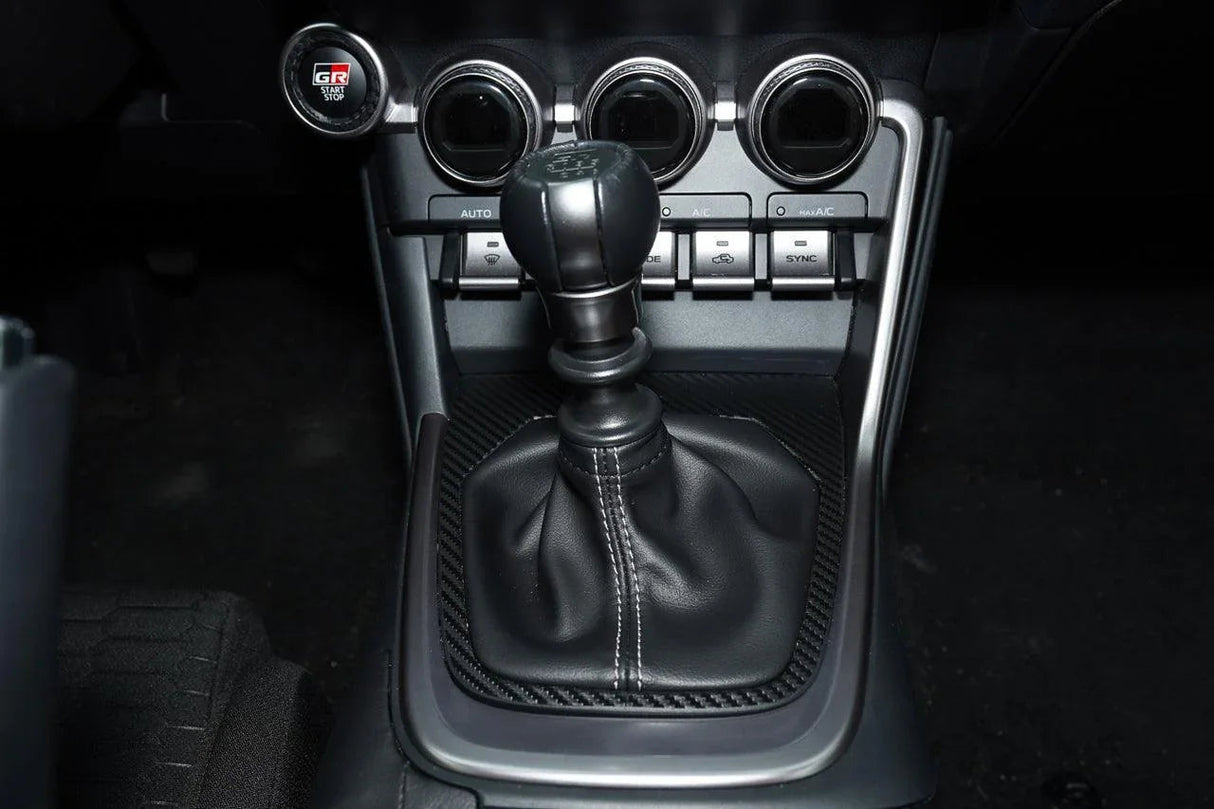 Manual Shifter Part 1 Trim 3D Carbon Overlay fits 2022+ BRZ / GR86
