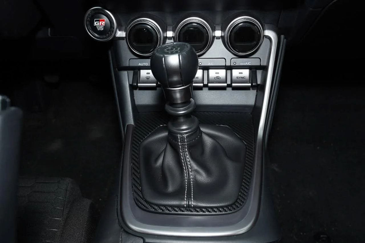 Manual Shifter Part 1 Trim 3D Carbon Overlay fits 2022+ BRZ / GR86