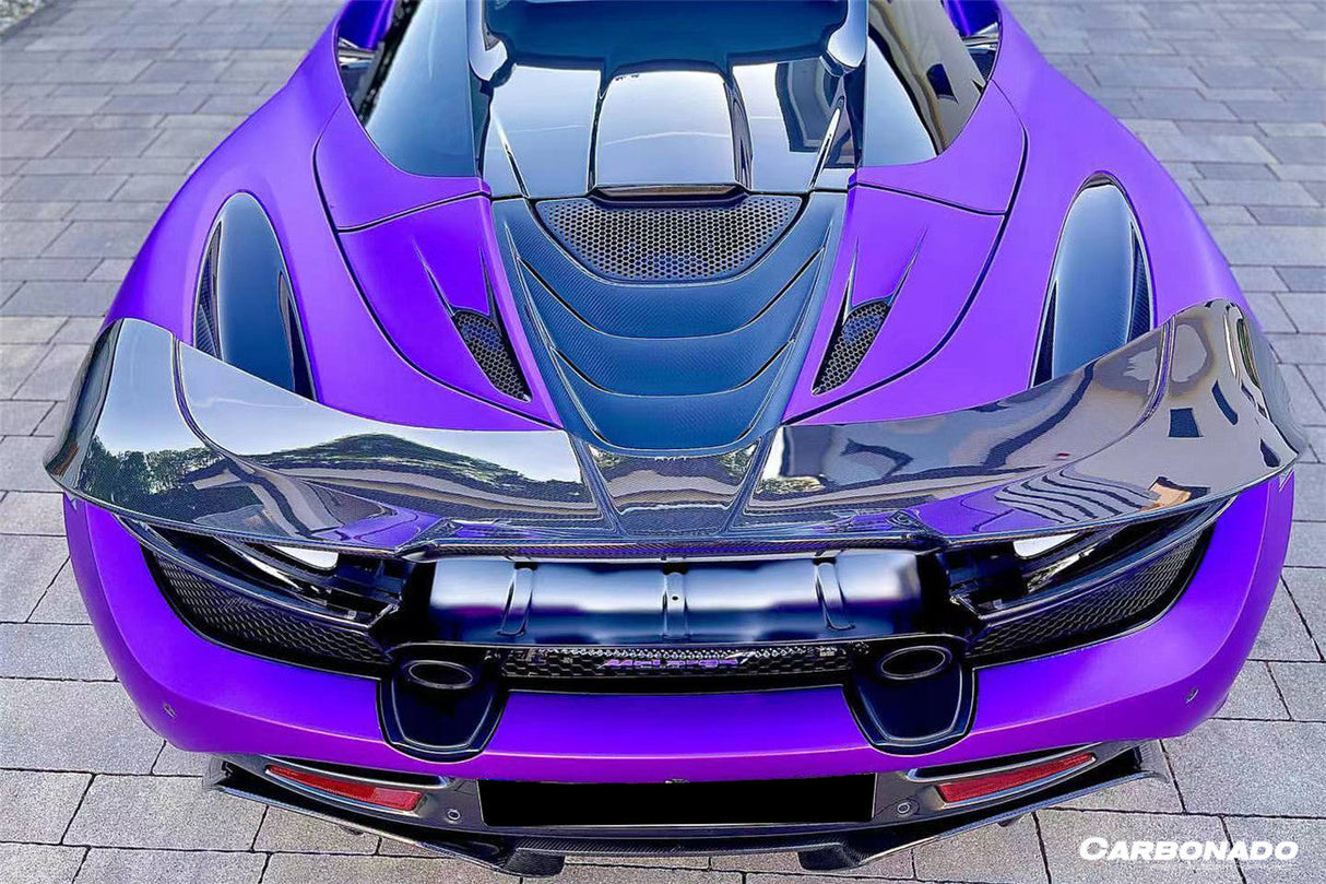 2017-2022 McLaren 720S Spyder Only DRY Carbon Fiber Engine Cover Replacement