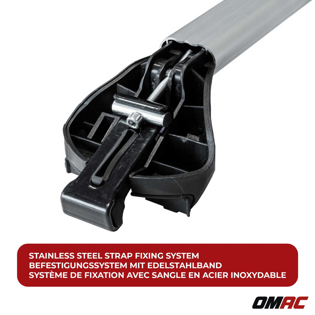 2010-2017 Volvo XC60 Roof Rack Cross Bars Silver