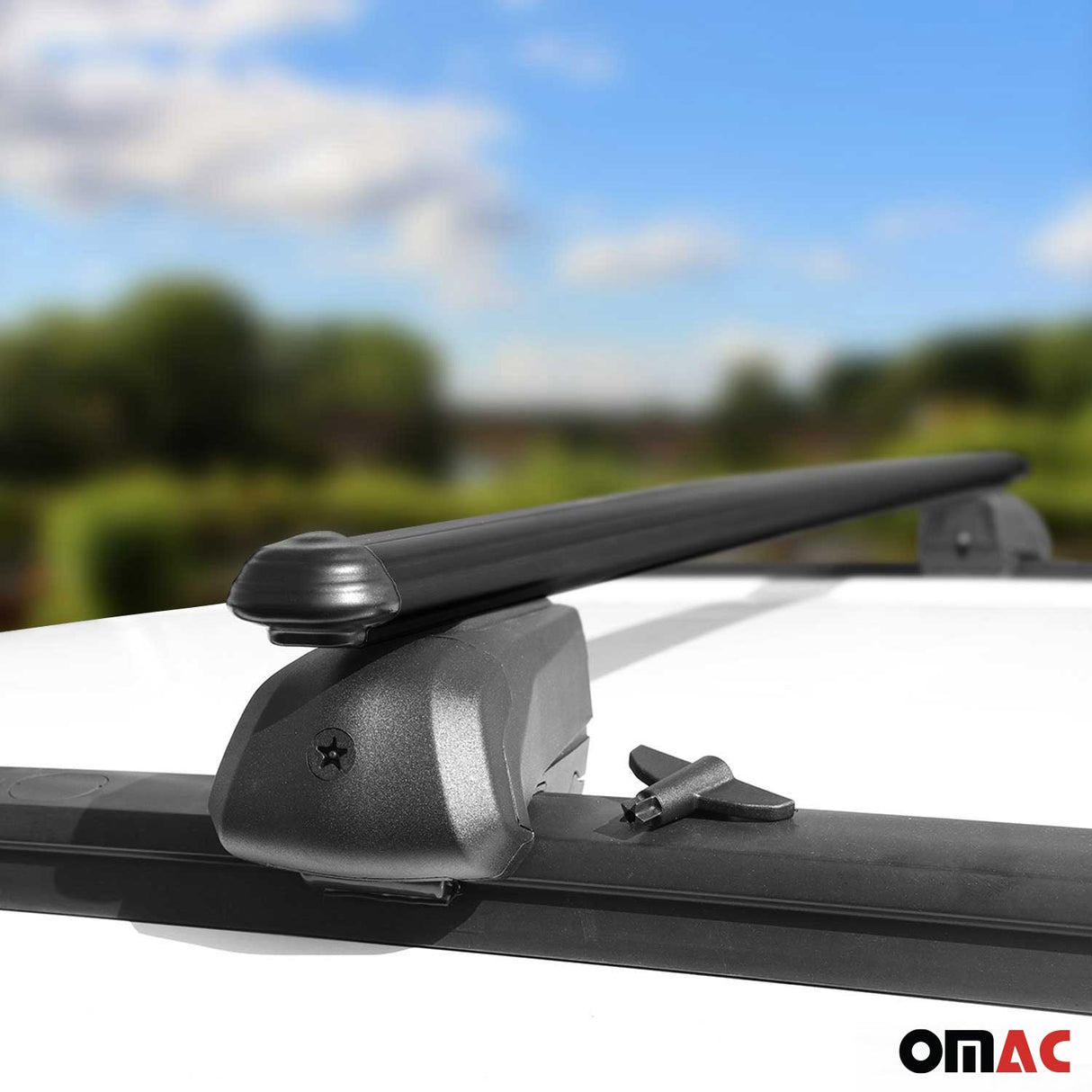2016-2022 BMW X1 F48 Roof Rack Cross Bars Silver Luggage Carrier 2 Pcs