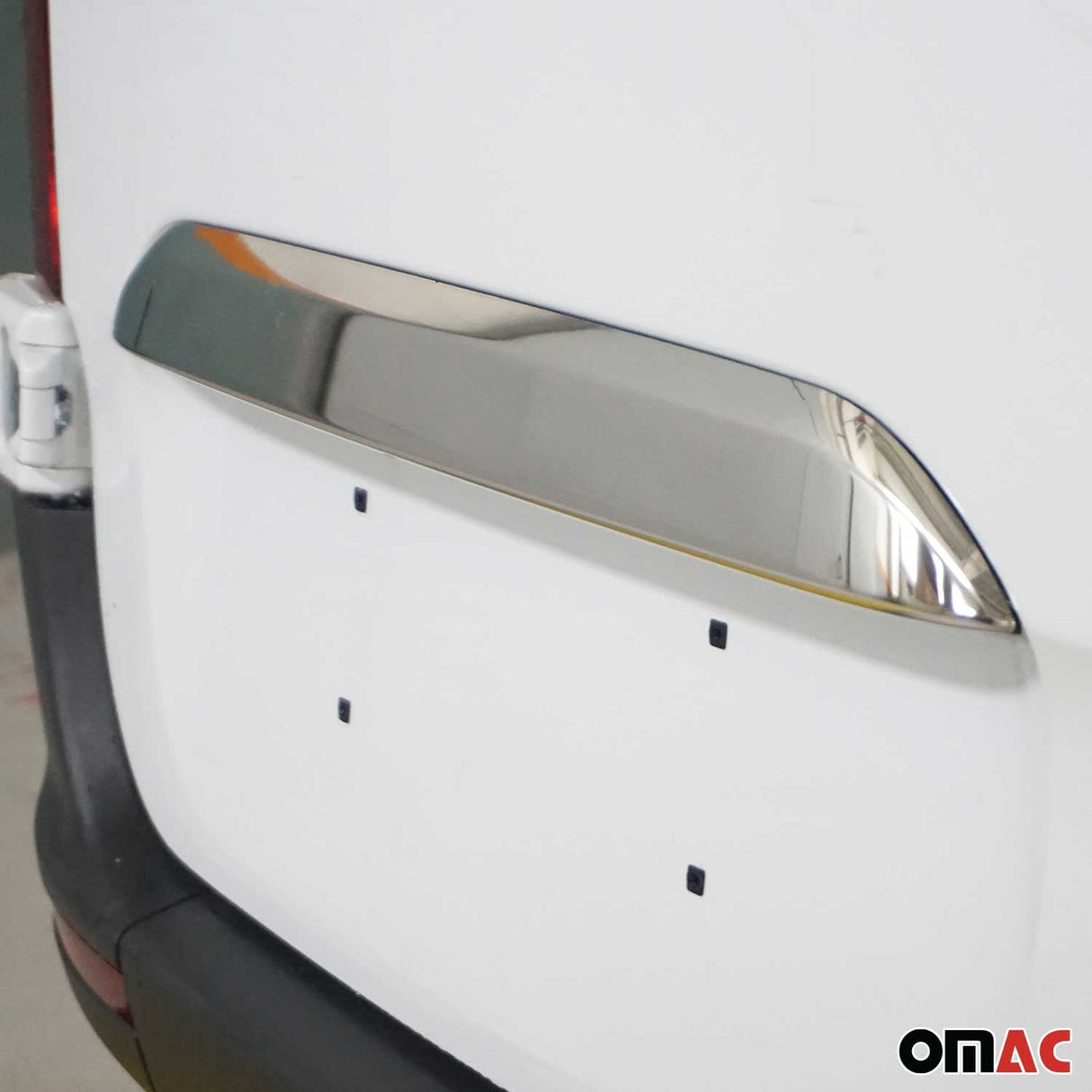 2019-2026 Mercedes Sprinter W907 910 Trunk Door Handle Cover Stainless Steel Silver