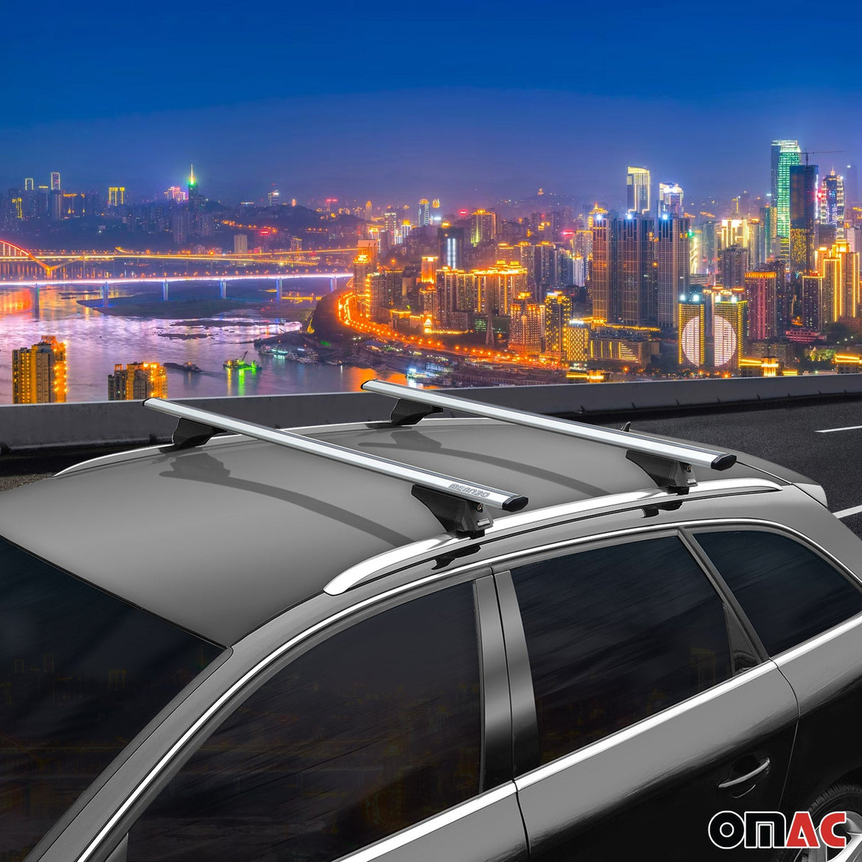 2022-2026 BMW IX1 U11 Roof Rack Cross Bars Silver