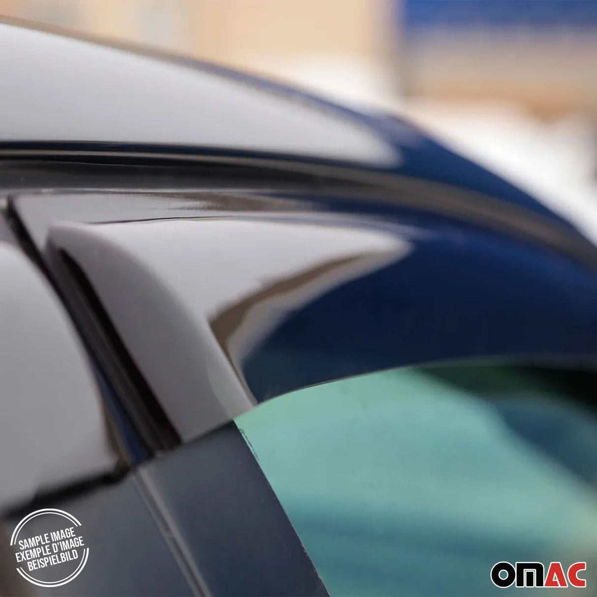 2010-2015 BMW X1 E84 Window Visor Vent Rain Deflector 4Pcs Smoke